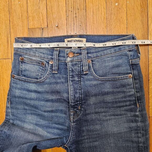 Rivet & Thread Madewell Jeans Women's Size 26 High Rise Bootcut Jeans - Picture 10 of 10